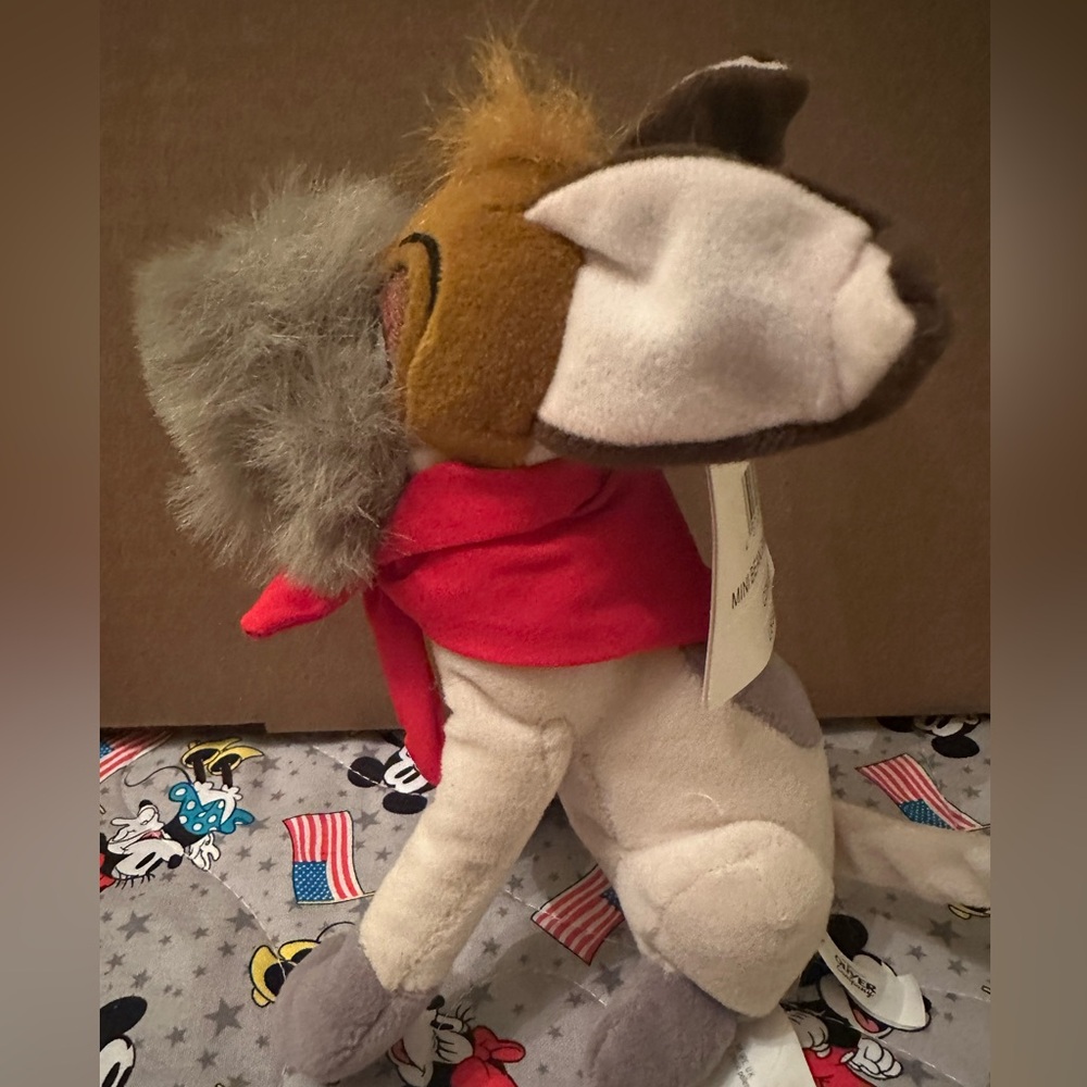 Disney Dodger From Oliver And Company Beanie 7 Inch Plush With Tag